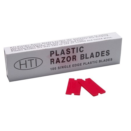 Car Dealer Depot Plastic Blades (100/Sleeve) PB100